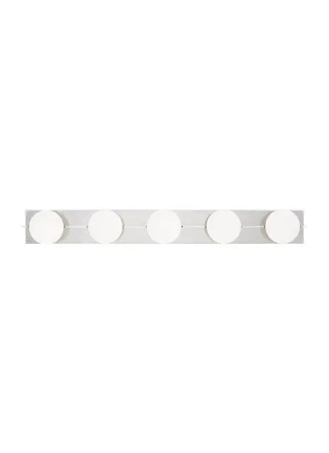 Visual Comfort Modern Five Light Bath Vanity 1