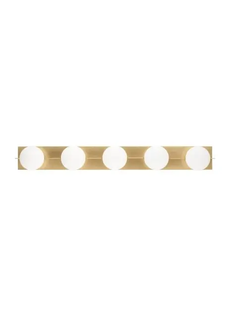 Visual Comfort Modern Five Light Bath Vanity 1