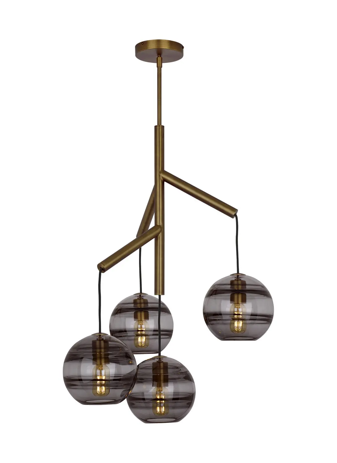 Visual Comfort Modern Four Light Chandelier 1