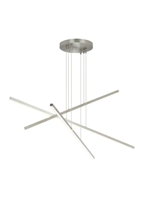 Visual Comfort Modern Led Linear Chandelier 1