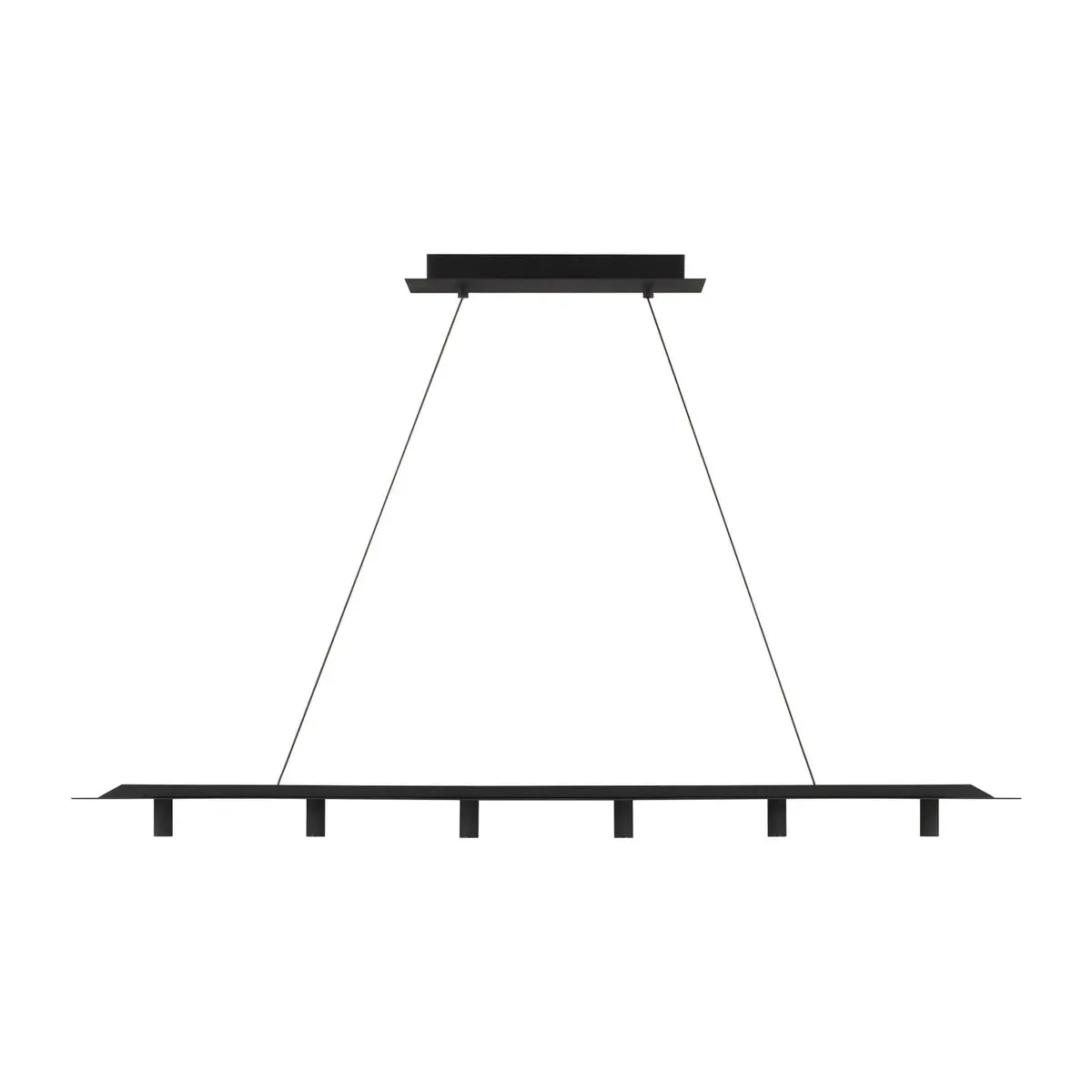 Visual Comfort Modern Led Linear Suspension 1