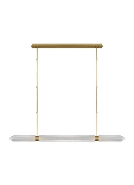 Visual Comfort Modern Linear Chandelier 1