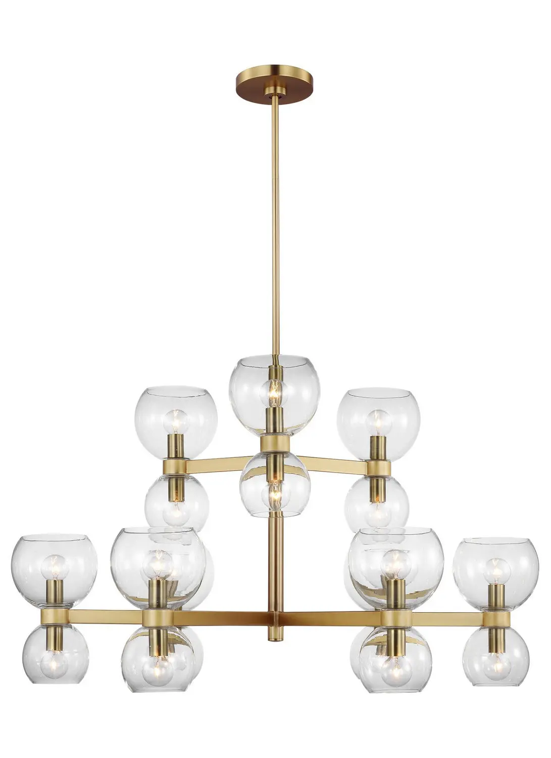 Visual Comfort Studio 18 Light Chandelier 1