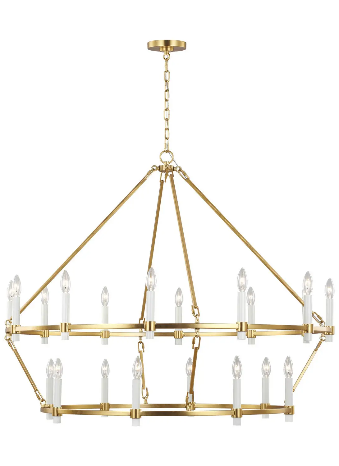 Visual Comfort Studio 20 Light Chandelier 1