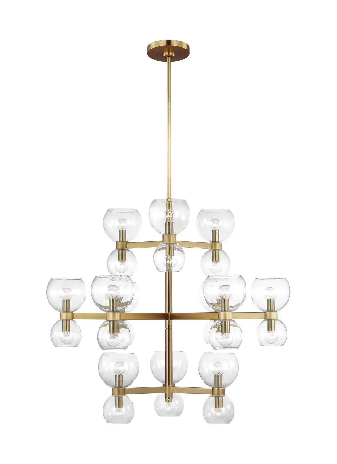 Visual Comfort Studio 24 Light Chandelier 1