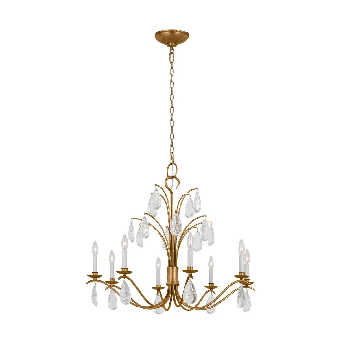 Visual Comfort Studio Eight Light Chandelier 1
