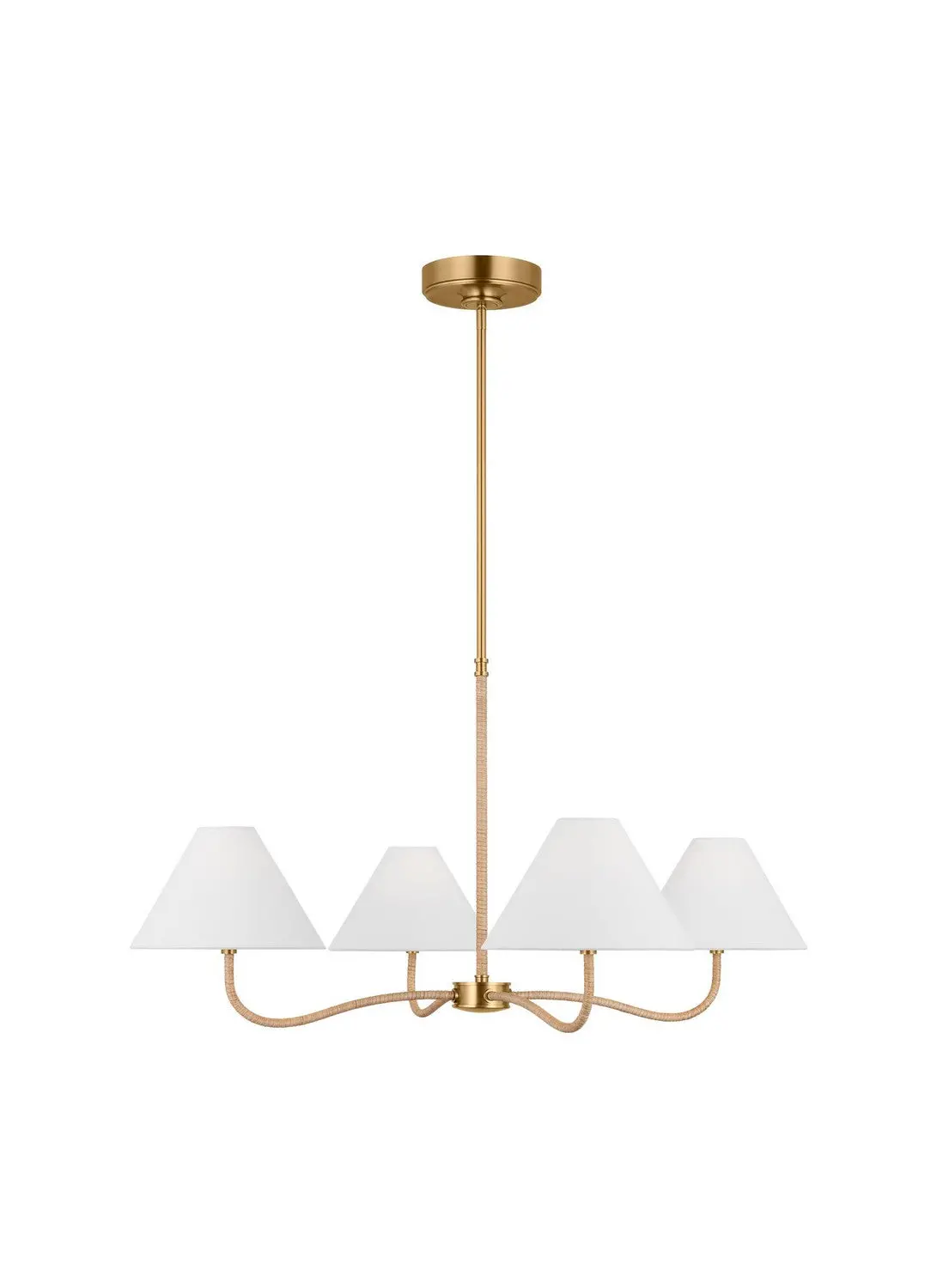 Visual Comfort Studio Four Light Chandelier 1