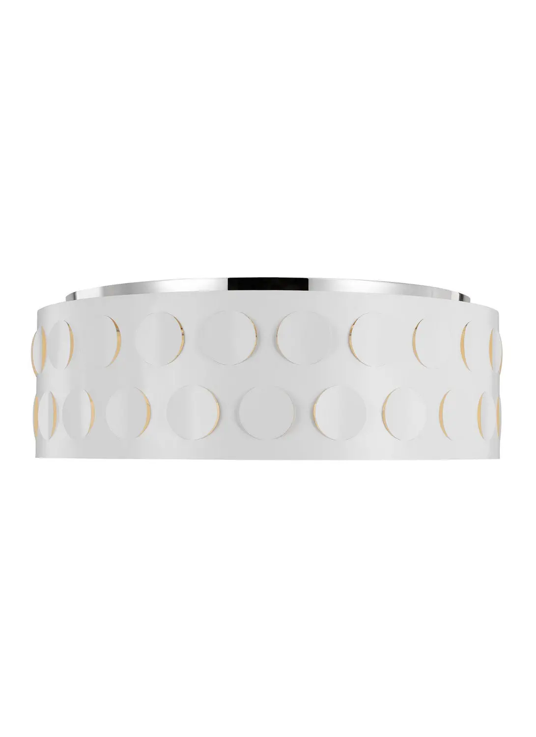Visual Comfort Studio Four Light Flush Mount 1
