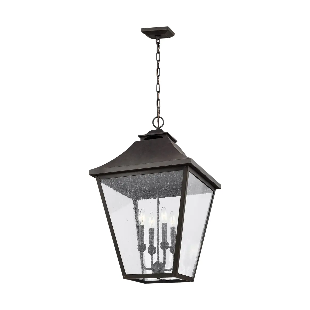 Visual Comfort Studio Four Light Pendant 1