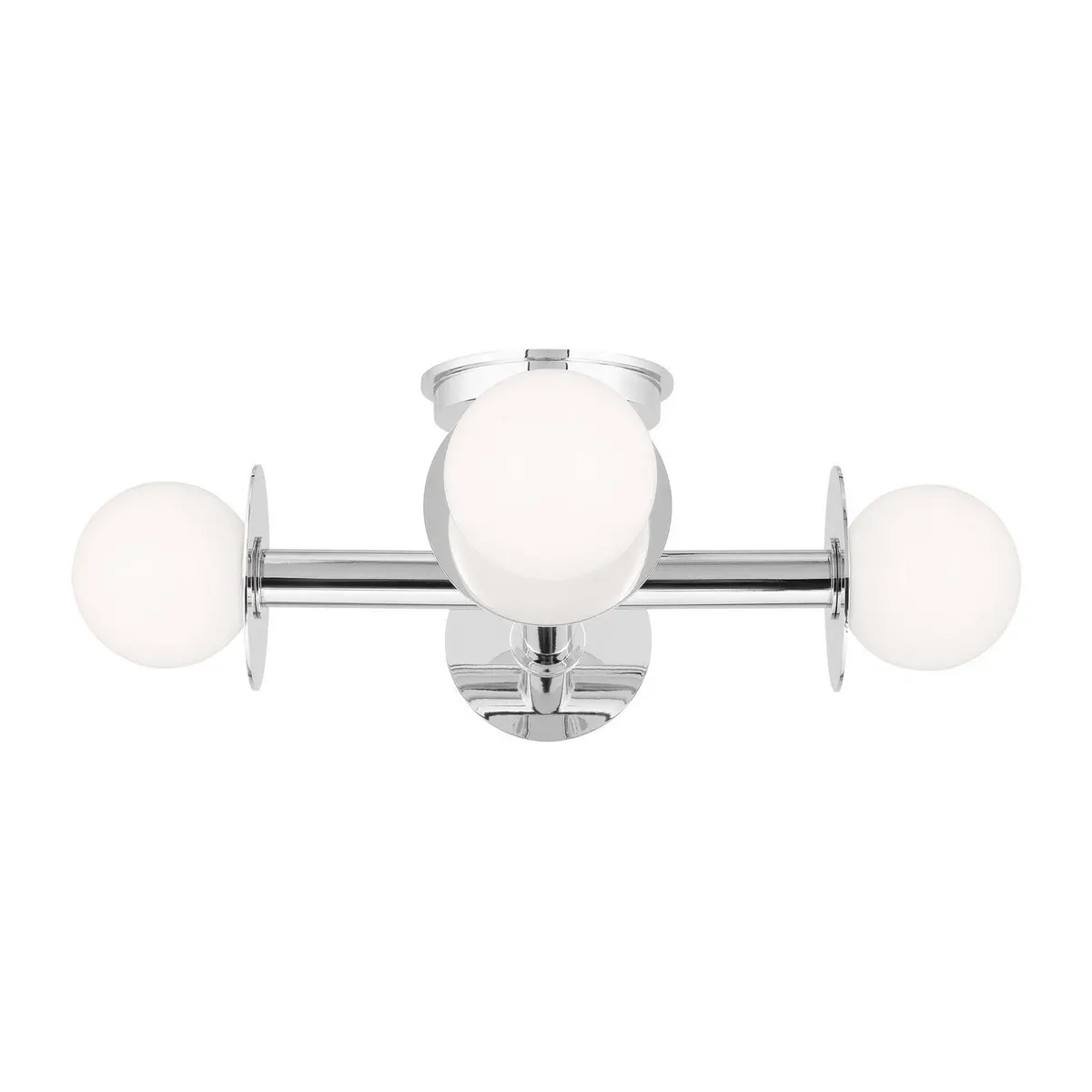 Visual Comfort Studio Four Light Semi-Flush Mount 1