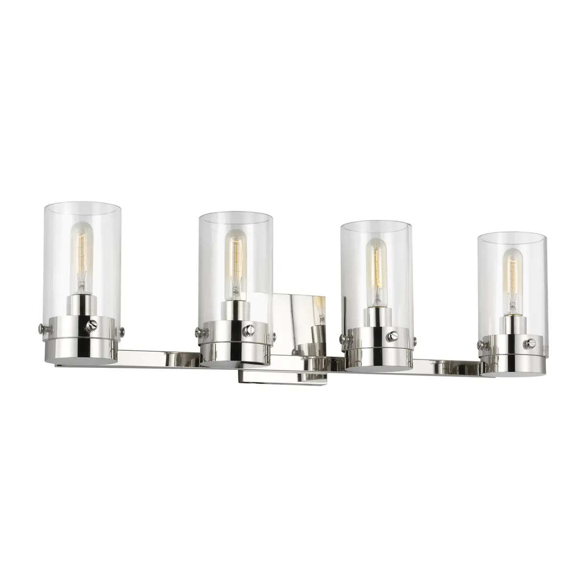 Visual Comfort Studio Four Light Vanity 1