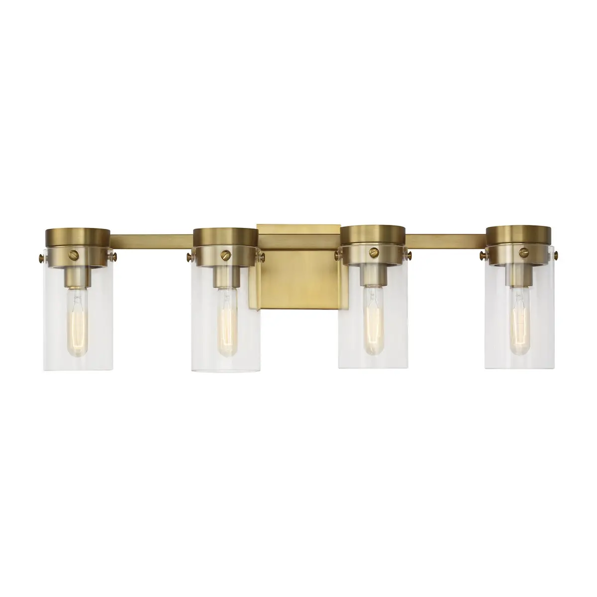 Visual Comfort Studio Four Light Vanity 1