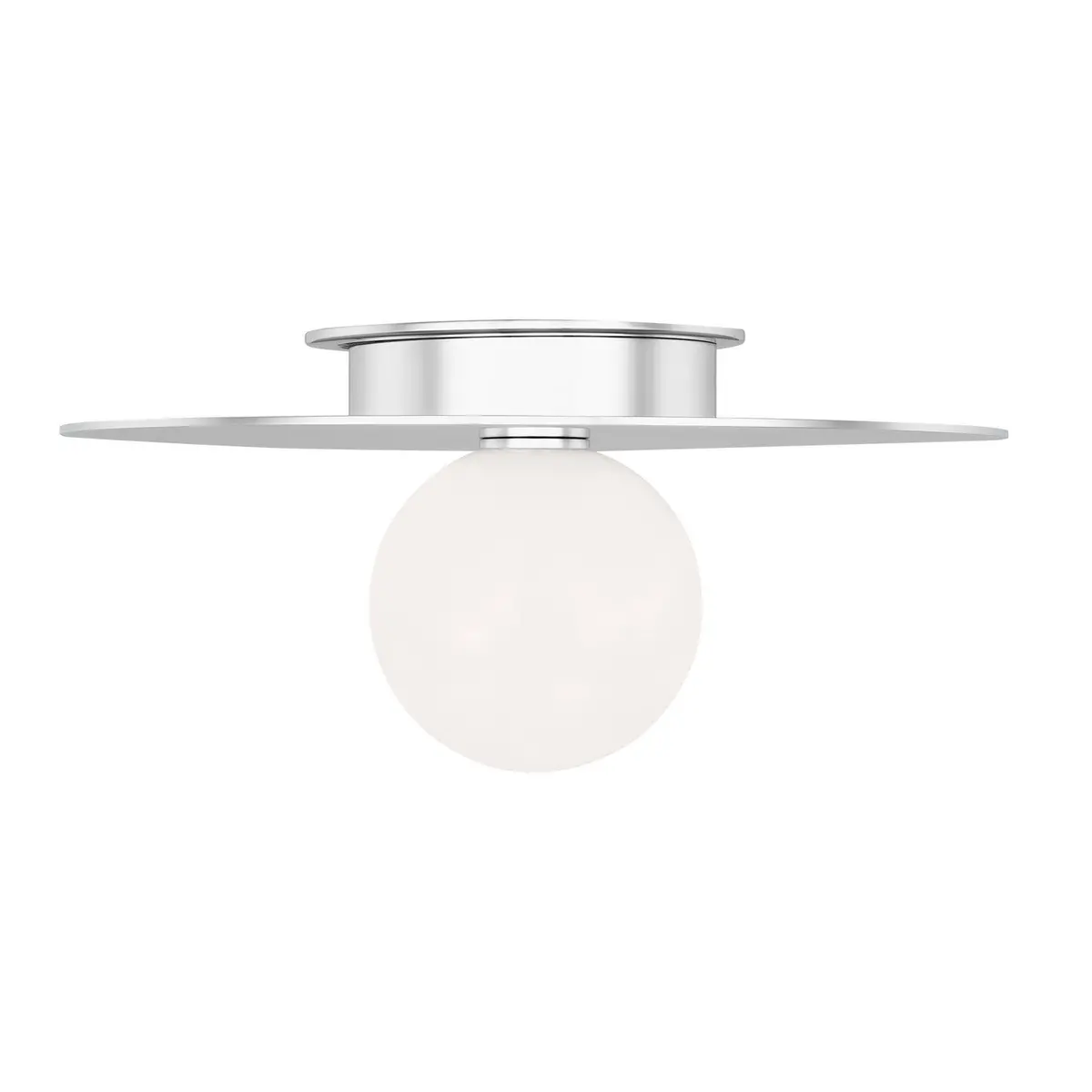Visual Comfort Studio One Light Flush Mount 1