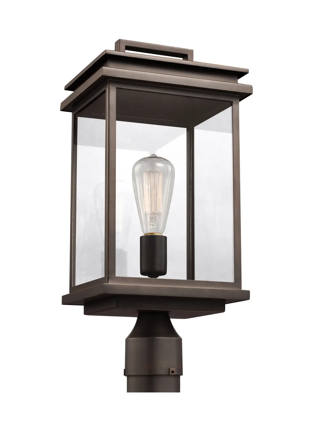 Visual Comfort Studio One Light Outdoor Post Lantern 1