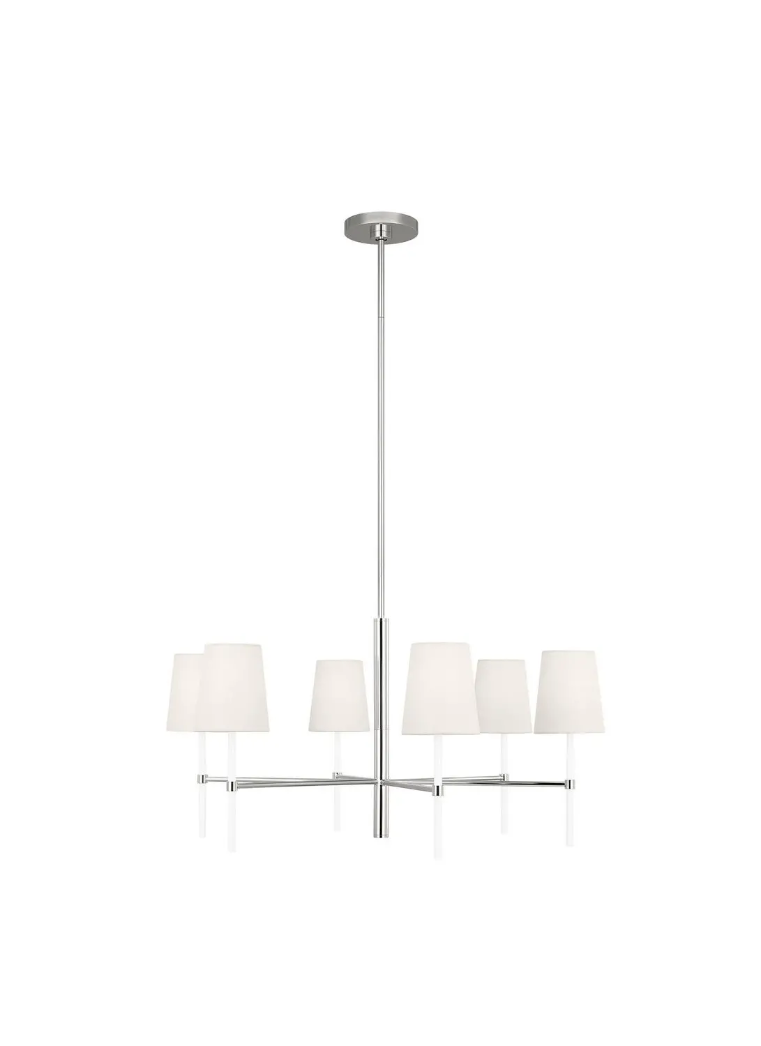 Visual Comfort Studio Six Light Chandelier 1