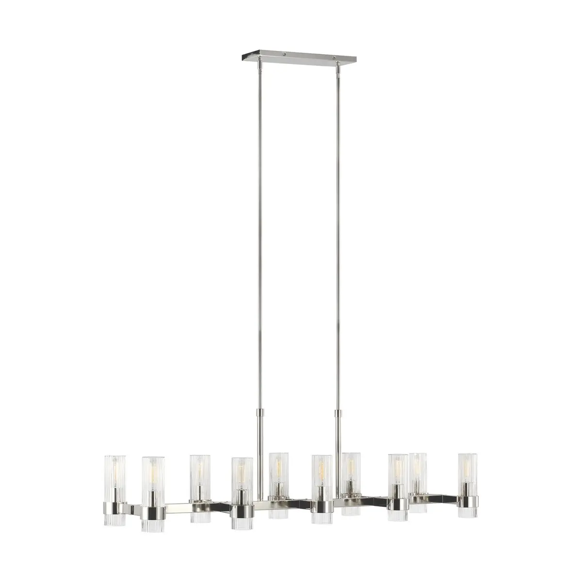Visual Comfort Studio Ten Light Chandelier 1