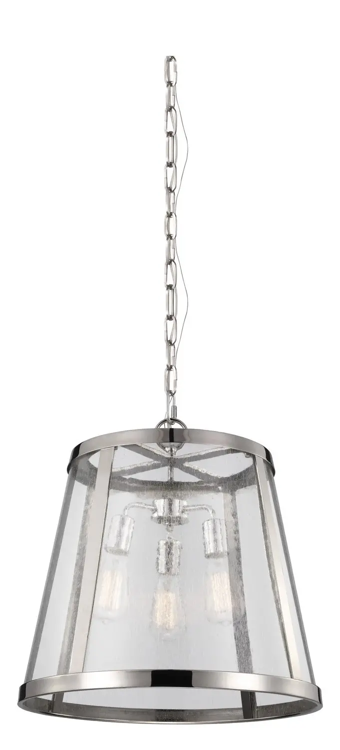 Visual Comfort Studio Three Light Pendant 1