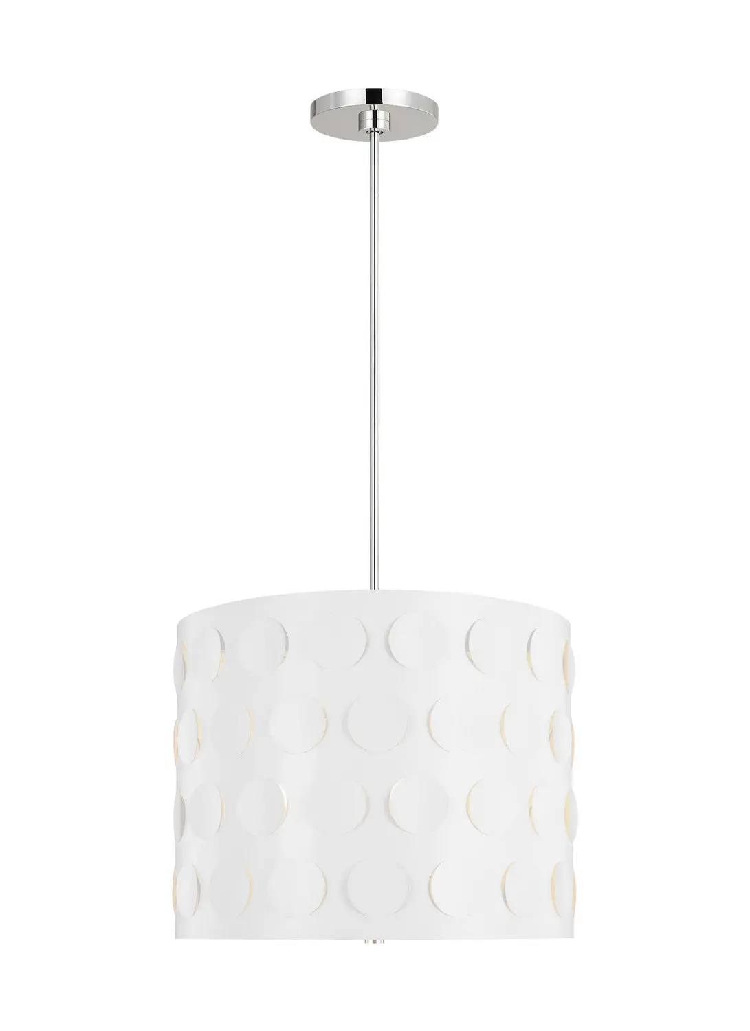 Visual Comfort Studio Three Light Pendant 1