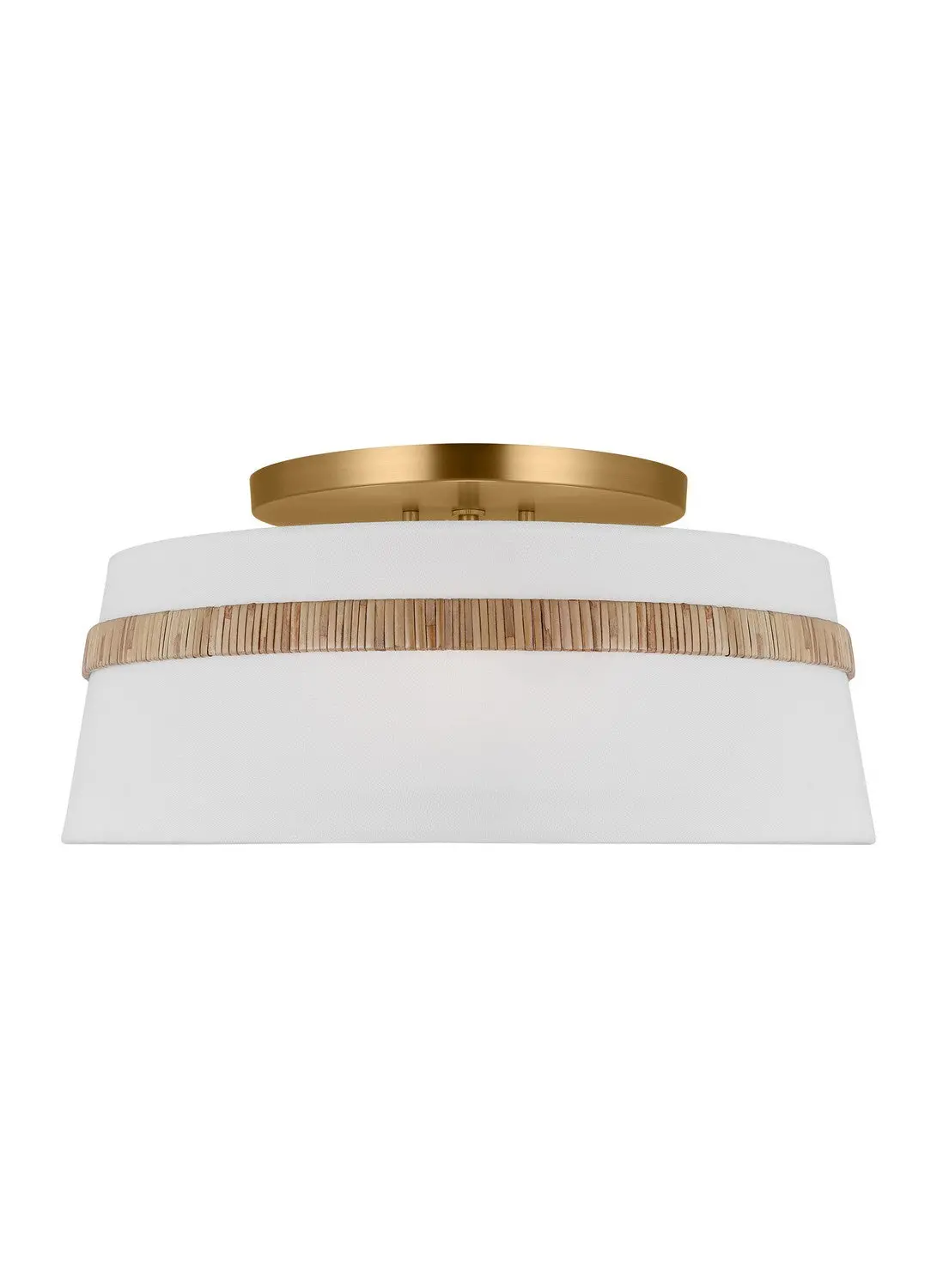 Visual Comfort Studio Three Light Semi-Flush Mount 1