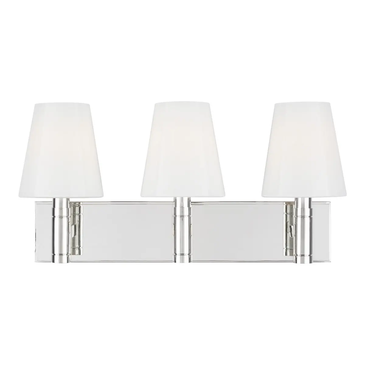 Visual Comfort Studio Three Light Vanity 1