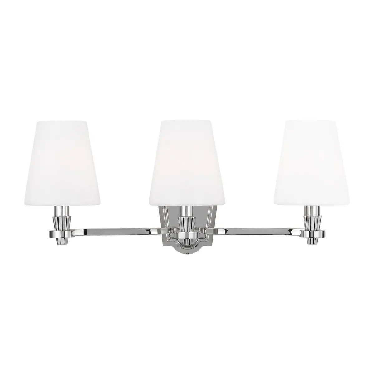 Visual Comfort Studio Three Light Vanity 1