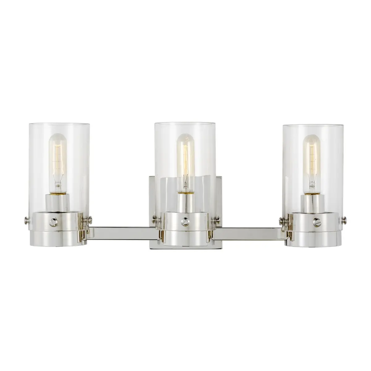 Visual Comfort Studio Three Light Vanity 1