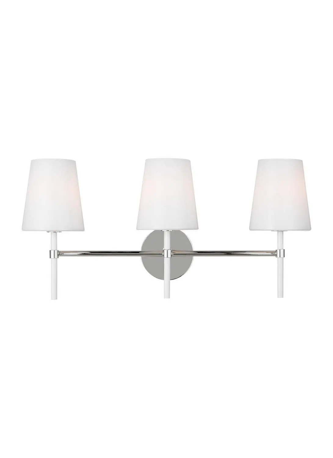 Visual Comfort Studio Three Light Vanity 1