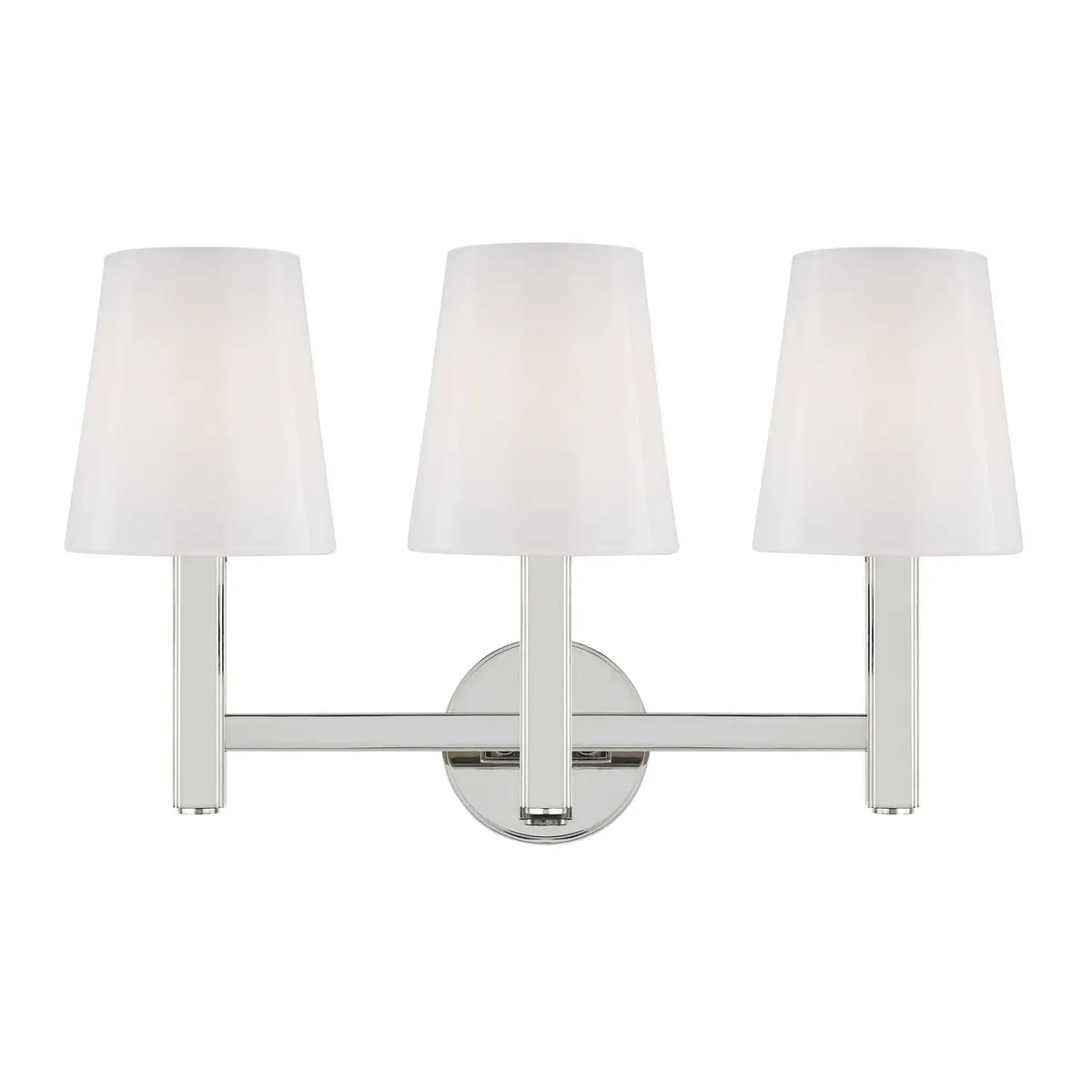 Visual Comfort Studio Three Light Vanity 1