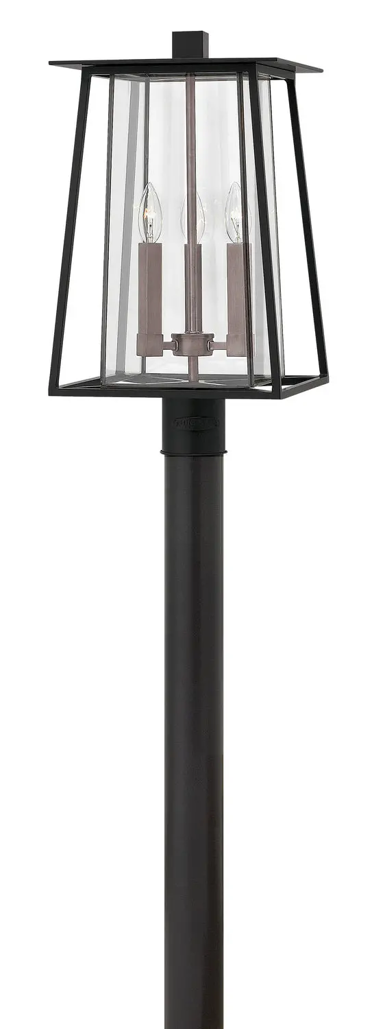 Walker Led Post Top/ Pier Mount In Black 1