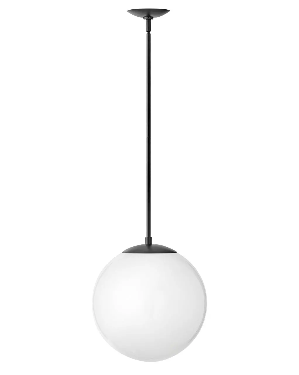 Warby Led Pendant In Black 1