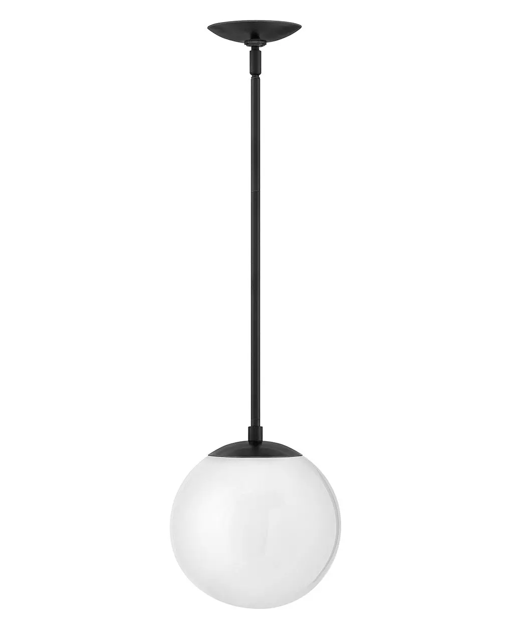 Warby Led Pendant In Black 1