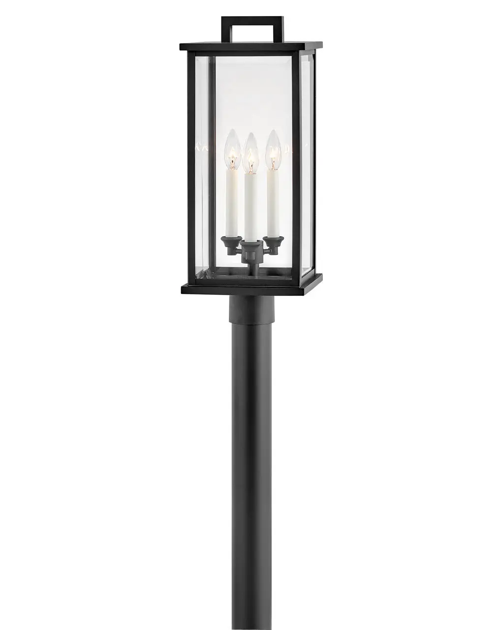 Weymouth Led Outdoor Post Mount In Black 1