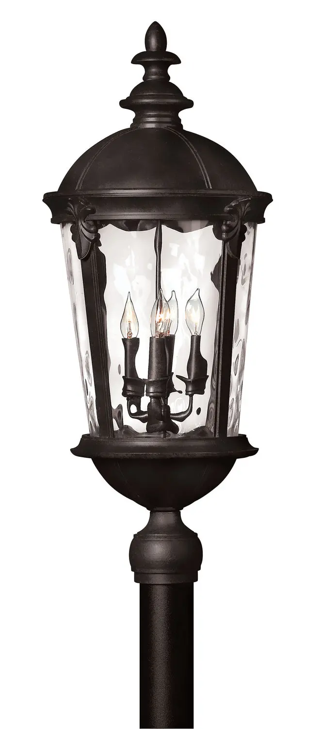 Windsor Led Post Top/ Pier Mount In Black 1