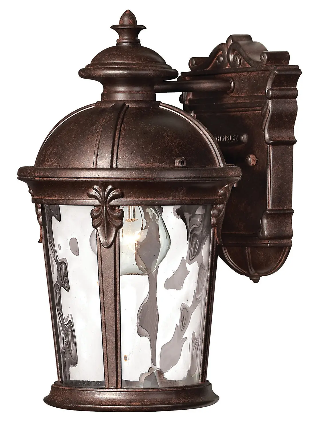 Windsor Led Wall Mount In River Rock 1