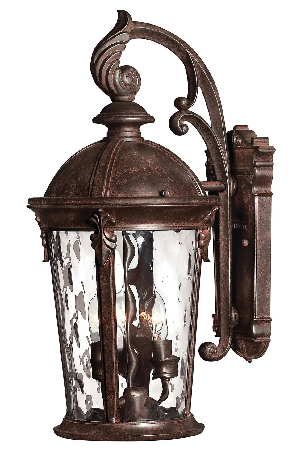 Windsor Led Wall Mount In River Rock 1