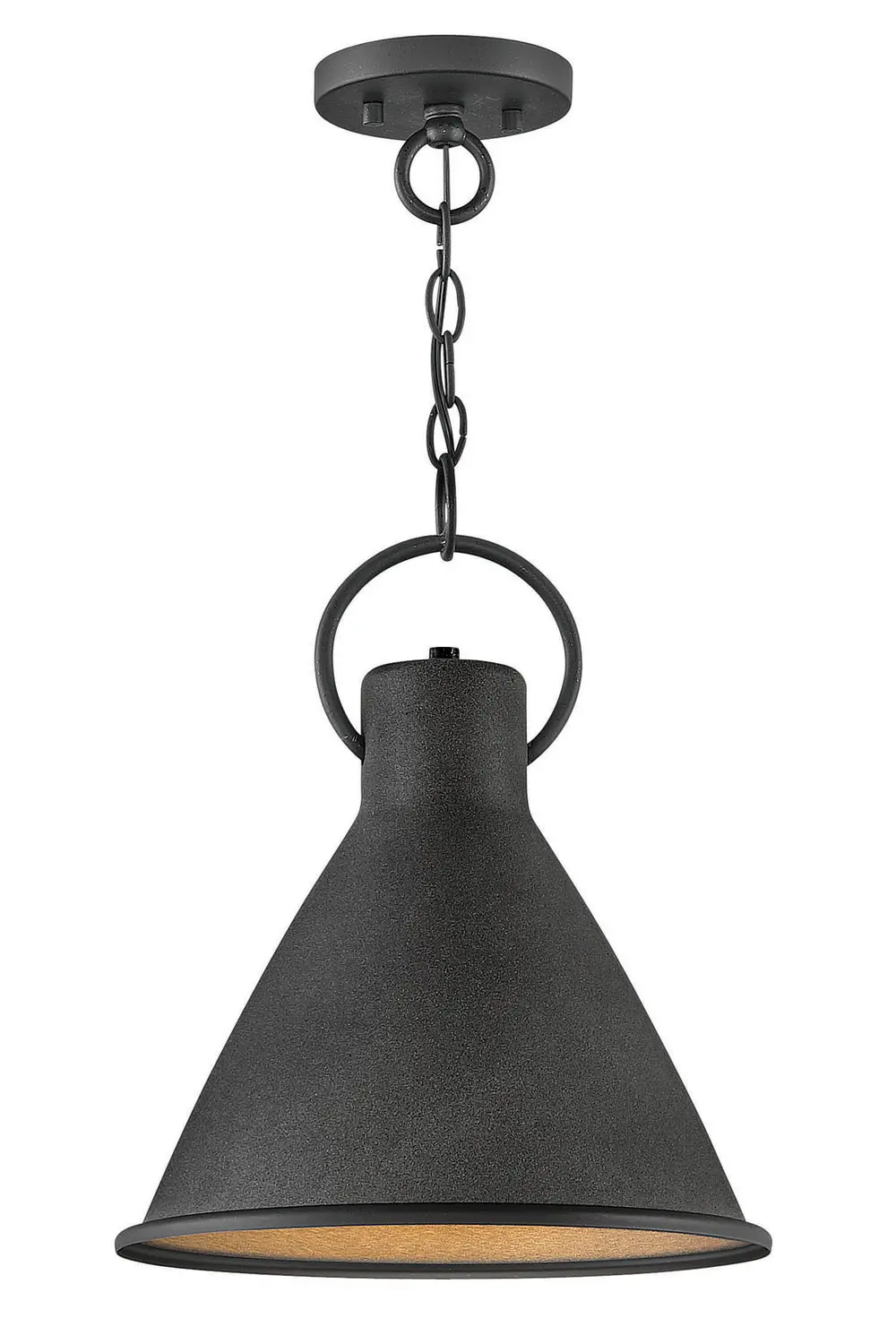 Winnie Led Pendant In Aged Zinc 1