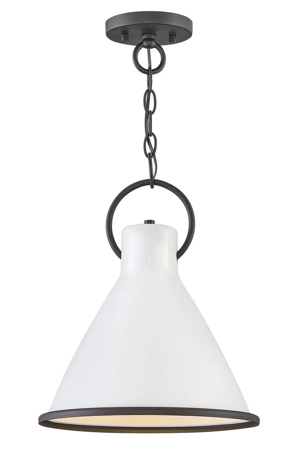 Winnie Led Pendant In Polished White 1