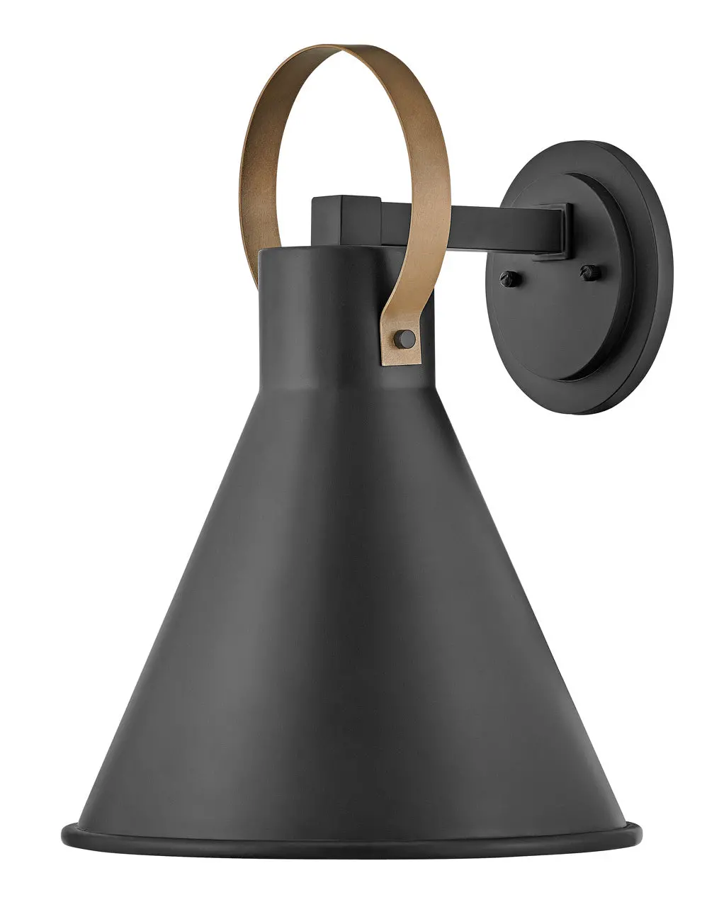 Winnie Led Wall Mount In Museum Black 1