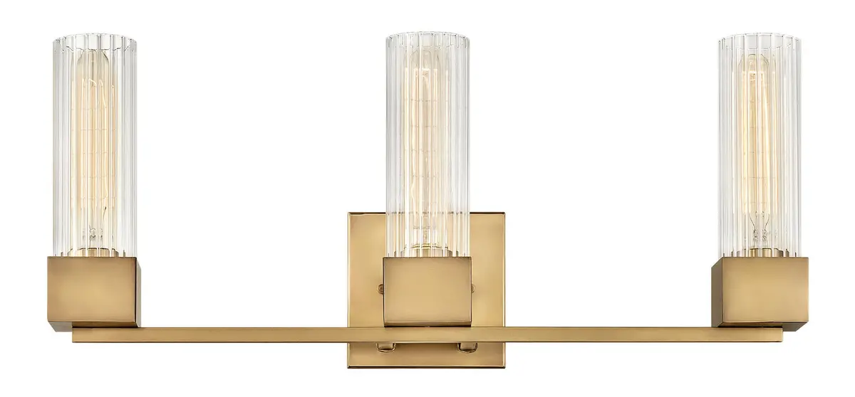 Xander Led Bath In Heritage Brass 1