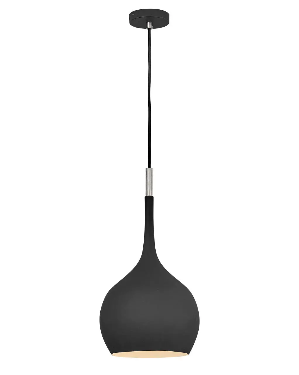 Ziggy Led Pendant In Black 1