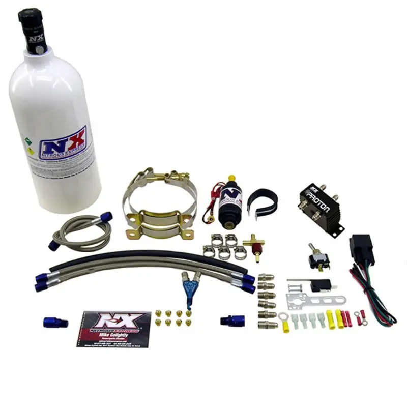 Nitrous Express Single-Cylinder Proton Nitrous System — Includes 2.5Lb Bottle And Precision Tuning Components 1