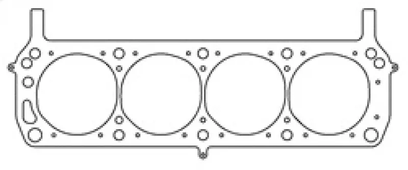 Cometic Mls Cylinder Head Gasket – .051" Thickness, 4.200" Bore, Designed For Ford 302/351W Windsor V8 Engines 1