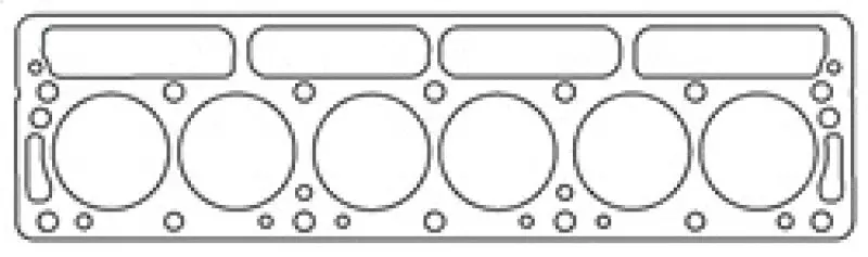 Cometic Copper Head Gasket For Triumph Tr6 (76Mm Bore, 0.080" Thickness) 1