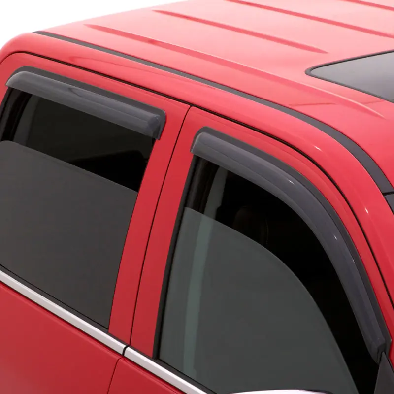 Avs Smoke-Tinted Ventvisor Window Deflectors For 2011–2018 Jeep Grand Cherokee (Outside Mount, 4-Piece) 1