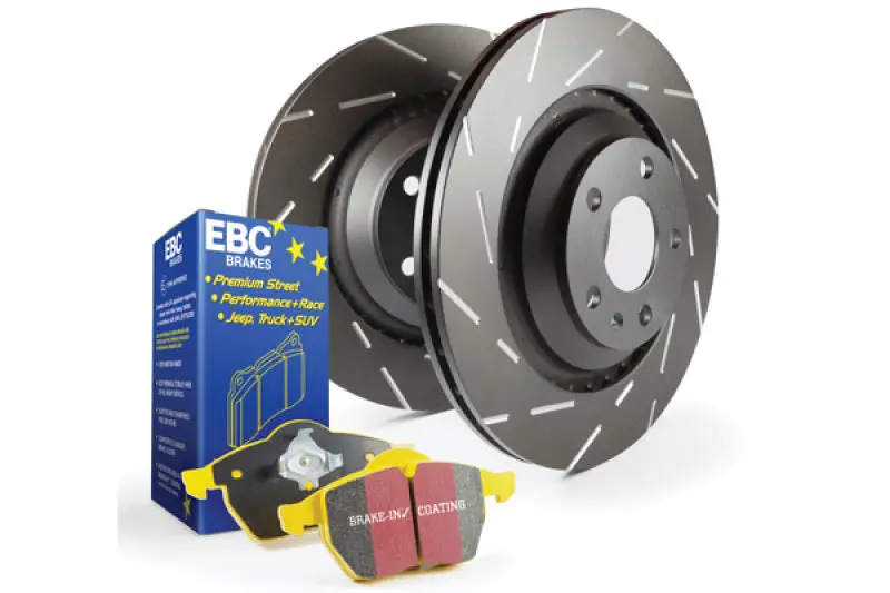 Ebc Yellowstuff Brake Pads & Usr Drilled And Slotted Rotors – Performance Brake Kit 1