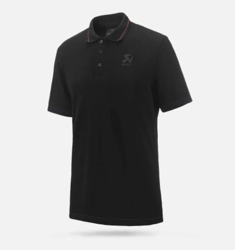 Akrapovič Corpo Polo Black Men’S Casual Shirt – Size Xxl 1