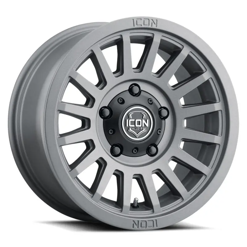 Icon Recon Slx Alloy Wheel — 17X8.5", 6X135 Bolt Pattern, 6Mm Offset, Charcoal Finish 1
