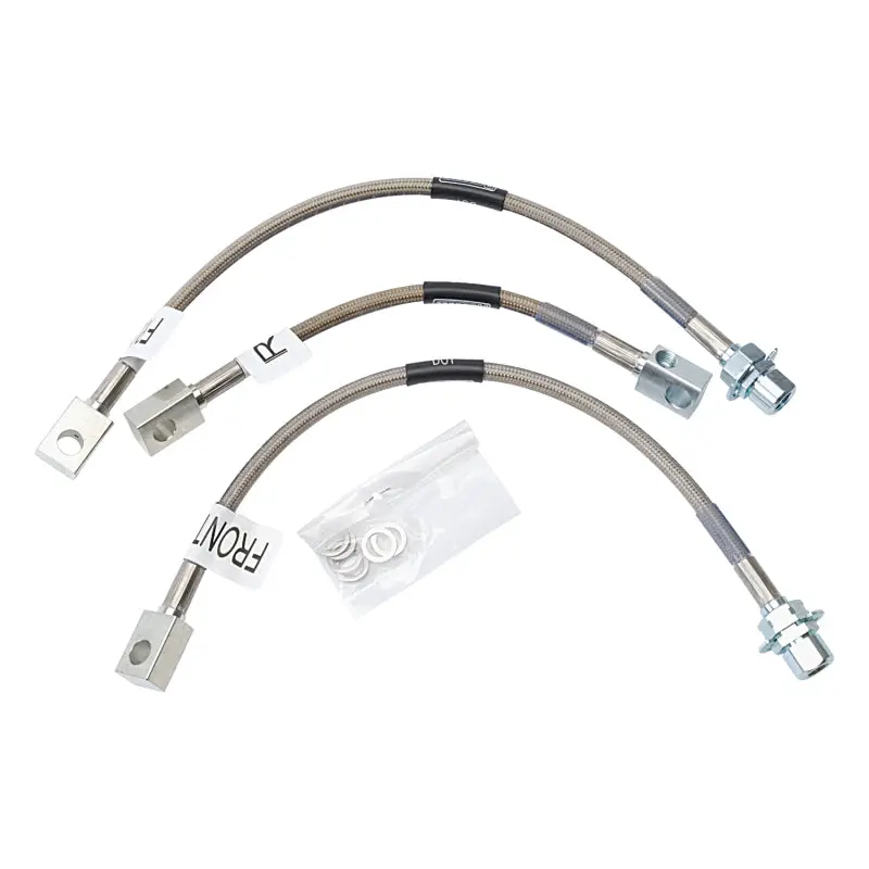 Russell Performance Stainless Steel Brake Line Kit – 1994–1995 Ford Mustang Gt (Front & Rear Center Lines) 1