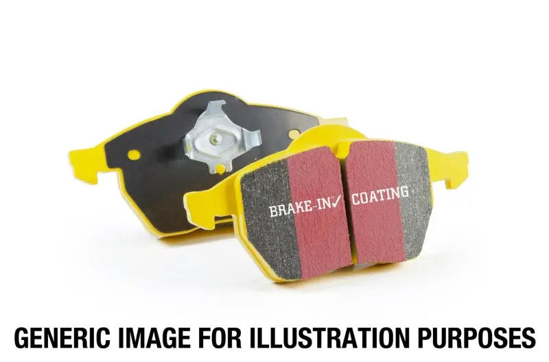 Ebc Yellowstuff Performance Brake Pads – Front, 2016+ Volvo Xc60 T5 2.0L Turbo 1