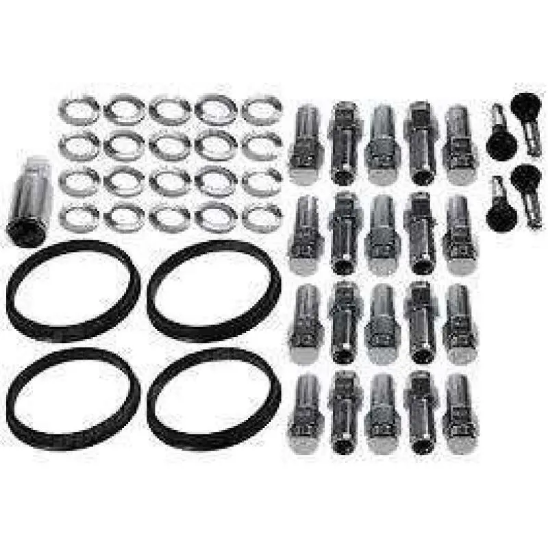 Race Star 14Mm X 1.5 1.38In. Shank W/ 7/8In. Head Closed End Ram Truck Lug Kit - 20 Pk 1